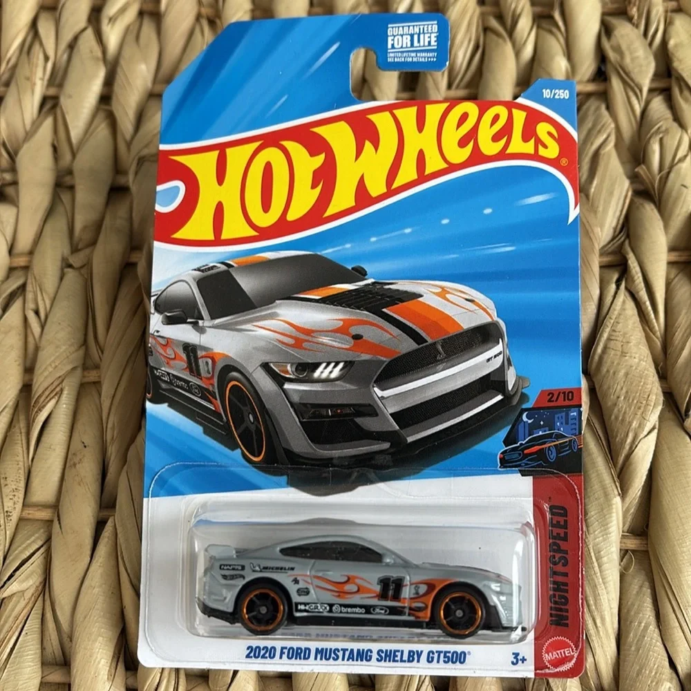 2020 Ford Mustang Shelby GT GT500 Hot Wheels Gray Car Hotwheels Diecast New 2026